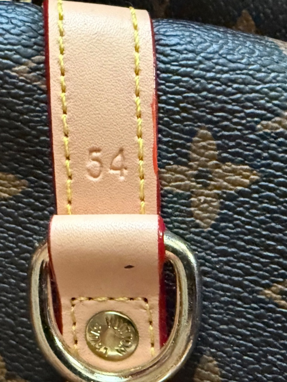 Louis Vuitton Monogram Keepall Bandoulière 55 (M41414) – Brand New, Never Used. - Picture 7 of 10
